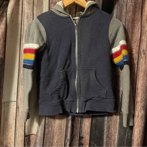 Hanna anderson hoodie 130 size 8 gray boy